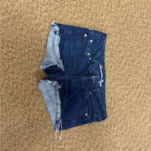 American Eagle Outfitters Dark Indigo Jean Shorts